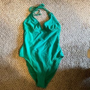Old navy green bathing suit